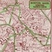 Vintage City Street Map, Wall Art Print Series, Boston, Massachusetts