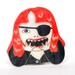 NADINE HURLEY - shrink plastic brooch