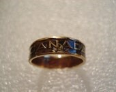 V for Victory ,1943, Canada 5 Cent coin Ring