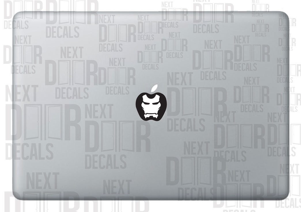 Ironman Inspired Marvel Tony Stark Avengers Apple Macbook Laptop Sticker Decal