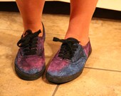 Galaxy Shoes//Women//made to order//Hand Painted