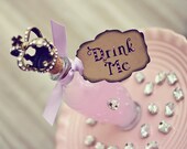 Alice in Wonderland -Lilac Tags- Featured on ETSY Front Page