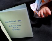 letterpress zine - birth story