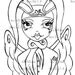 Angelic Bunny Aviator / Soldier of Love (digital stamp)