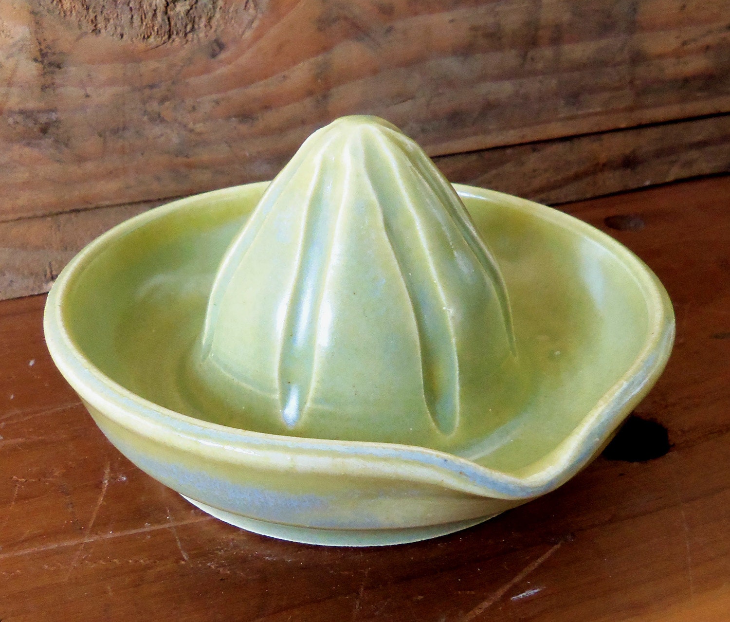 Lime Green Porcelain Juicer