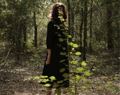 New Growth - FREE SHIPPING - Print Girl Red Hair Green Woods Trees Nature Sappling Small Hiding Portrait Photo Art Surreal Creepy Strange