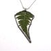 RESERVED FOR PETER - Real Fern in Glass Necklace - Jewelry Inspired by Nature