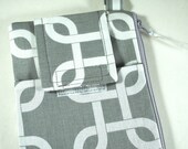 iPhone 5 iPhone 4 4S Samsung Galaxy Fabric Smart Phone Clutch Wristlet in Gotcha