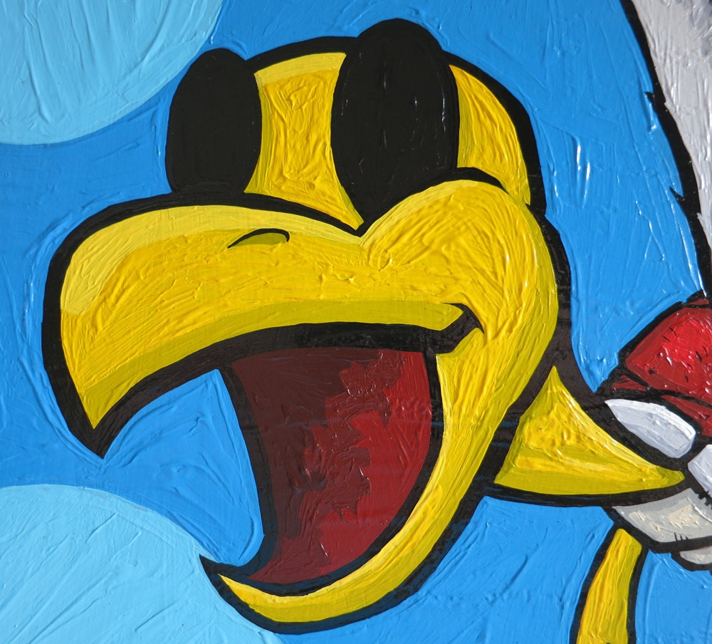 Koopa Paratroopa 11x14 original painting