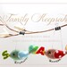 Conversation Bird FAMILY Keepsake (Custom Color) -  Personalized Gift for family, housewarming, Mothers Day gift, wedding, anniversary