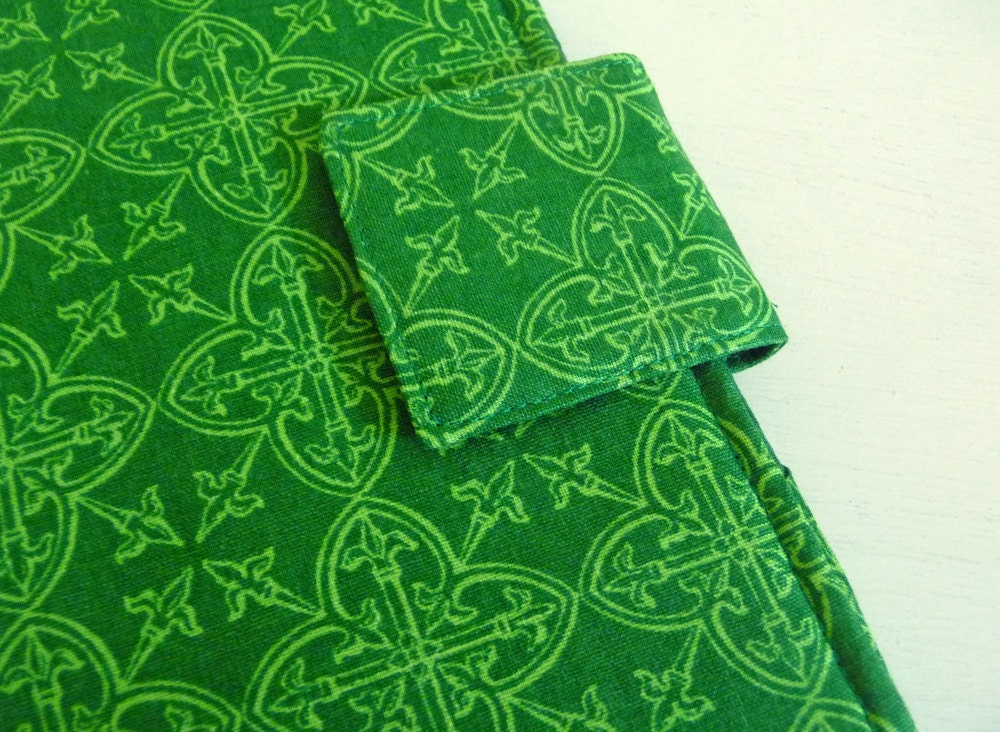 Kindle Touch Cover, Kobo Cover - Green Medallions for St Patricks Day, Clearance