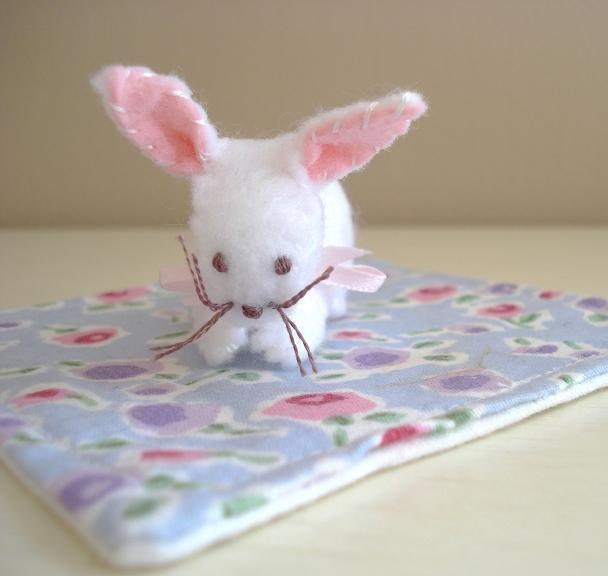 Little white bunny - Flossie