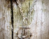 Anchor Necklace - pewter