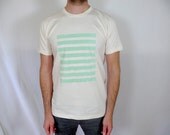 Sage Stripes Organic Tee
