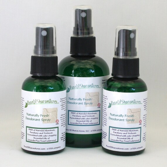 Buy antiperspirants alzheimers - Naturally Fresh Deodorant Spray (4 oz)  - Rose of Sharon Acres