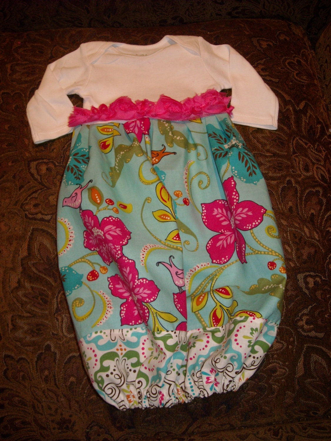 new born infant Custom size Boutique Baby layette wholesale gown shower secret garden first pictures baby home