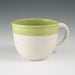 Groove Mug in Olive Green