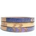 Set of Skinny Bangles- Bat for Lashes.-XS-XL