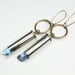 Blue Crystal Magnum Earrings
