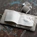 Small Linen Needle Book with Crochet detail