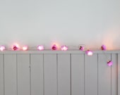French Roses Fairy lights - Lilac - PamelaAngus