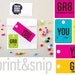 PrintableTravel Tag Label, Sticker, Decoration PDF File