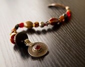 Long Pirate Hair Jewels Renaissance Costume Accessory