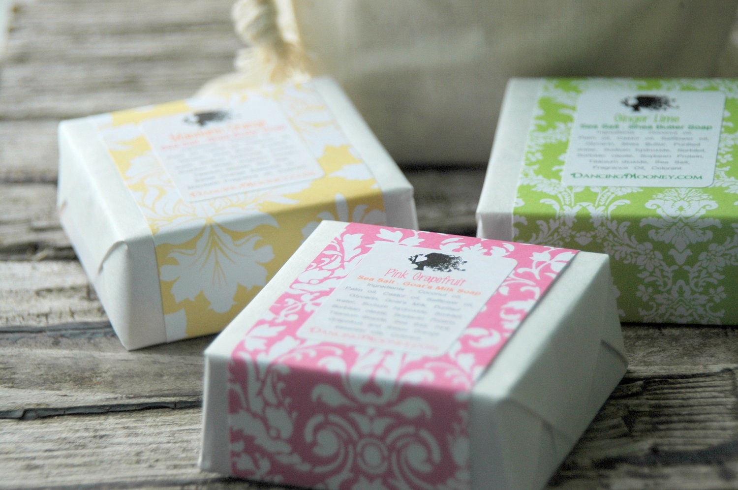 Pink Grapefruit . sea salt . Goat's Milk Soap