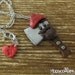 Lumberjack Axe Polymer Clay Necklace