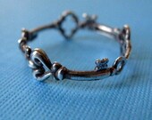 Circle of Keys Ring in Sterling Silver