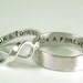 His Posey Her Infinity NOW & FOREVER Rings II