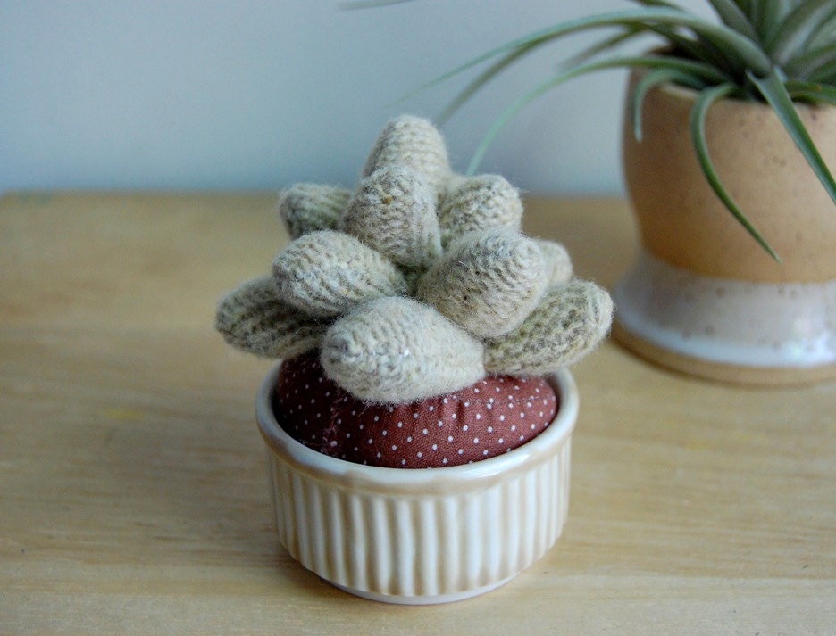 SALE Stuffed Succulent