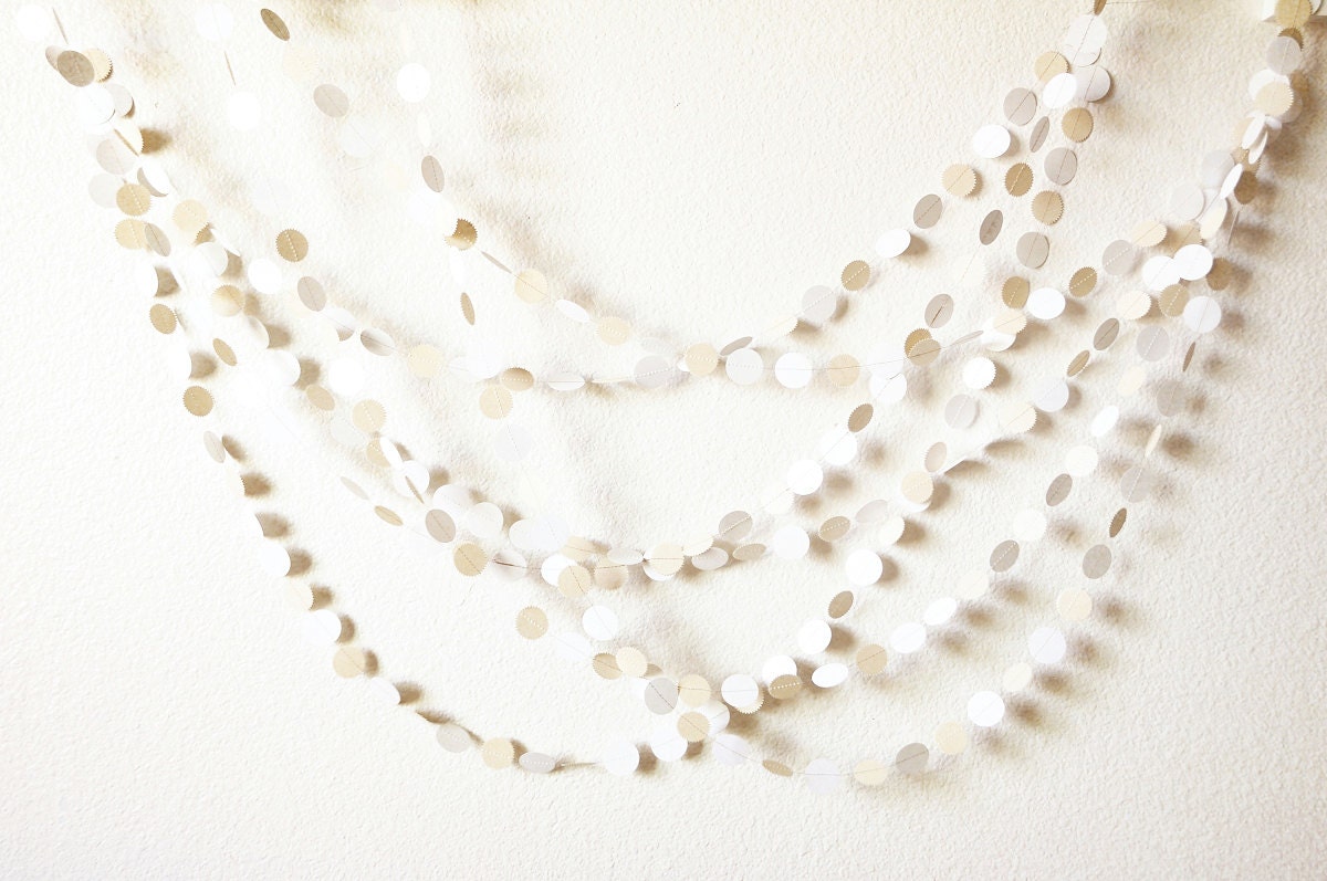 Wedding  Garland Beautiful Bokeh 30', Wedding Decoration, Photography Prop, Home Decor, Birthday, Nursery, Baby Shower