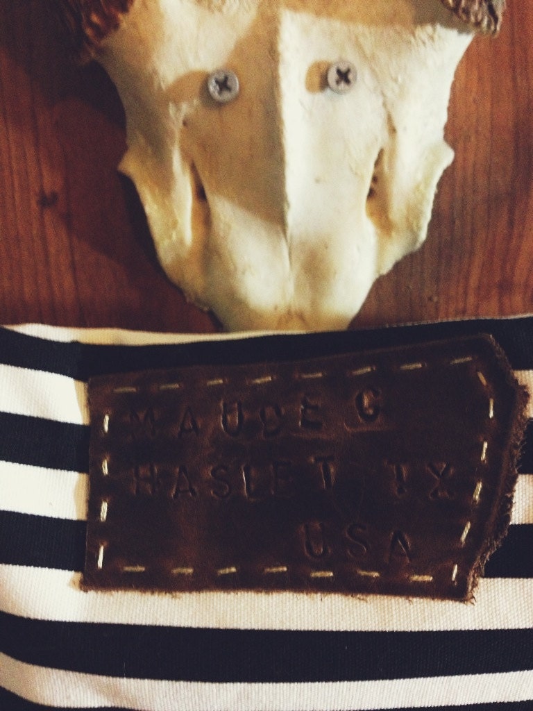 Flora Striped Tote Bag