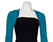 Teal Color Shrug  Sweater Bolero Arm Warmer