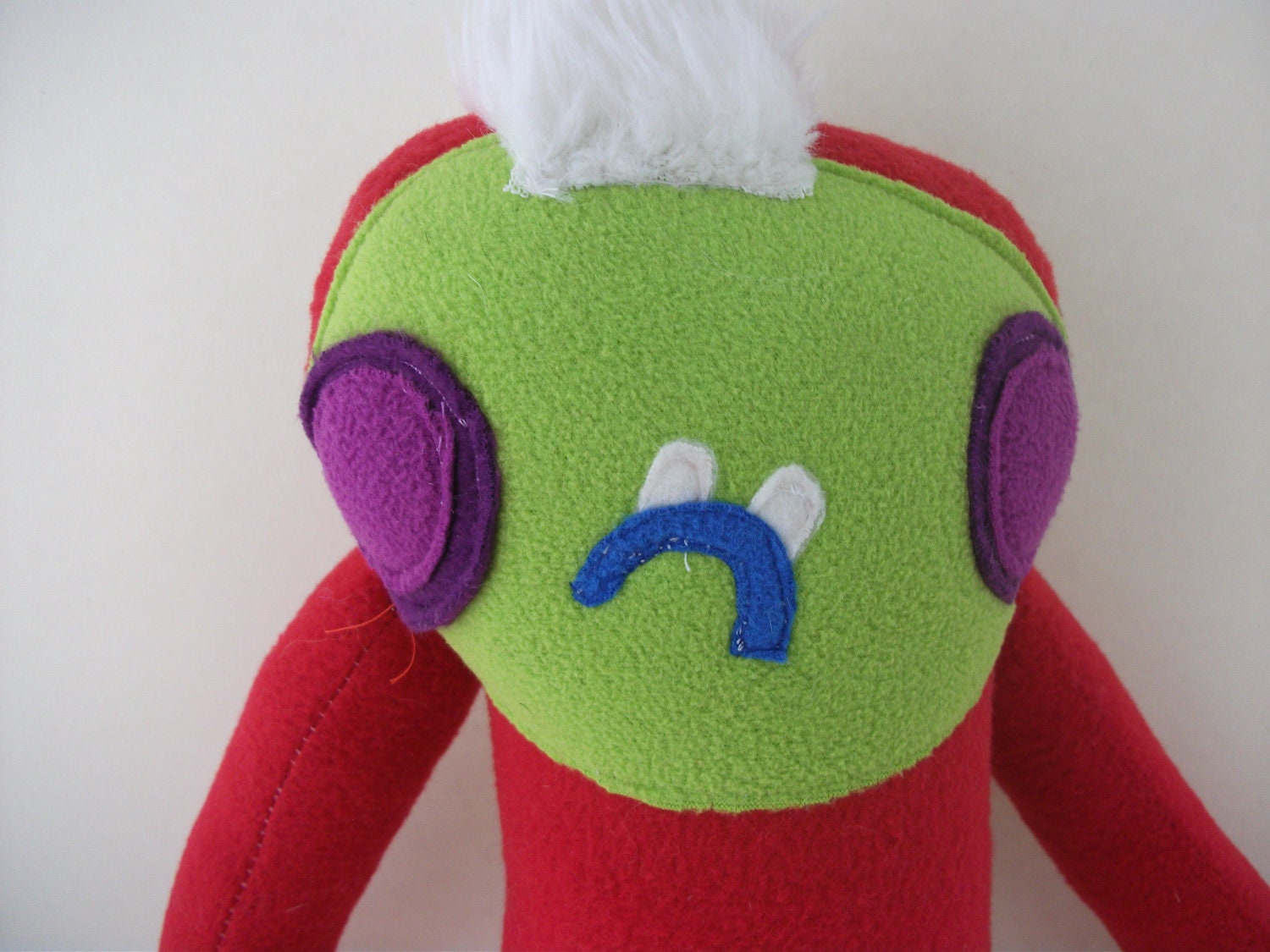 Rodge Skeptical the plush monsta