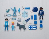 Toys-accessories picture postcard (10 x 15 cm) - 2 : blue