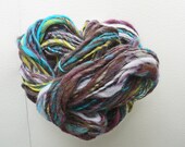 Use code SHIPMEFREE now for Free shipping, HANDSPUN Yarn, ocean color yarn, single handspun yarn, elemental yarn
