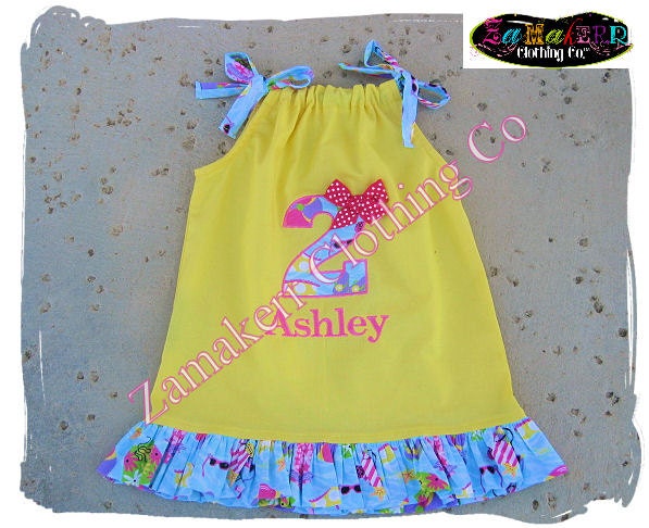 Girl Beach Dress - Girl Summer Beach Portrait - Baby Girl Clothes - Girl Summer Dress 3 6 9 12 18 24 month size 2T 2 3T 3 4T 4 5 6 7 8