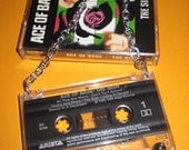Ace of Base Cassette Tape Necklace Jewelry Pendant Charm 90's Band Pop Bubblegum Rock Music DJ Emo Scene Retro Free Shipping To USA & Canada