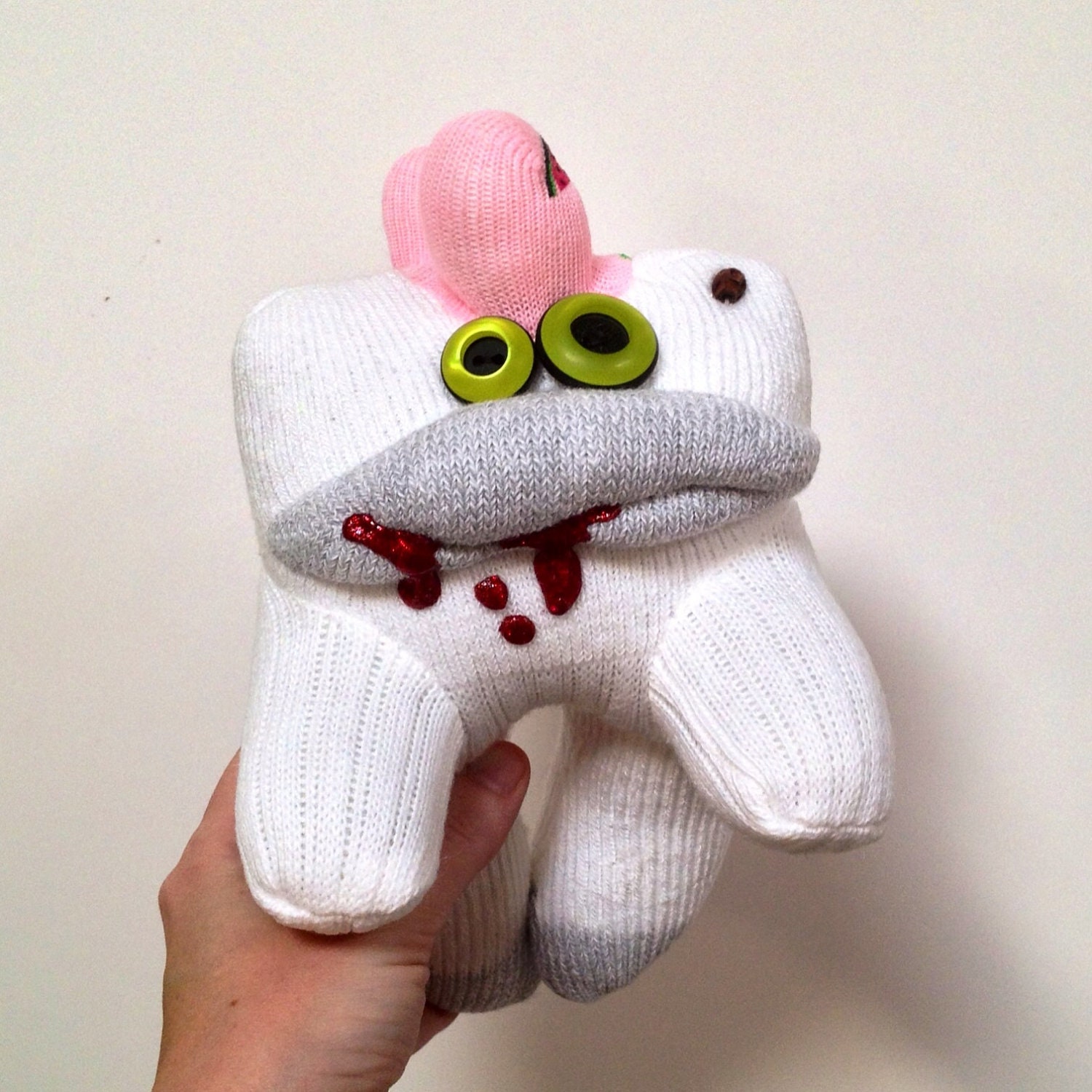 Francisco-- A Sock Zombie with a Watermelon Toehawk
