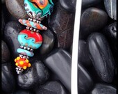 Beadworx - Lampwork Bookmark - Eye of the Gypsy