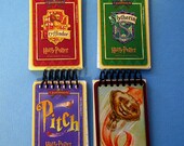 Lot of 4 Harry Potter Mini Journals Notebooks
