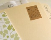 2013 kraft mini monthly stickers