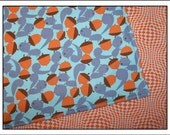 Nutty Squirrels Pair of Reversible Cloth Lunch Napkins