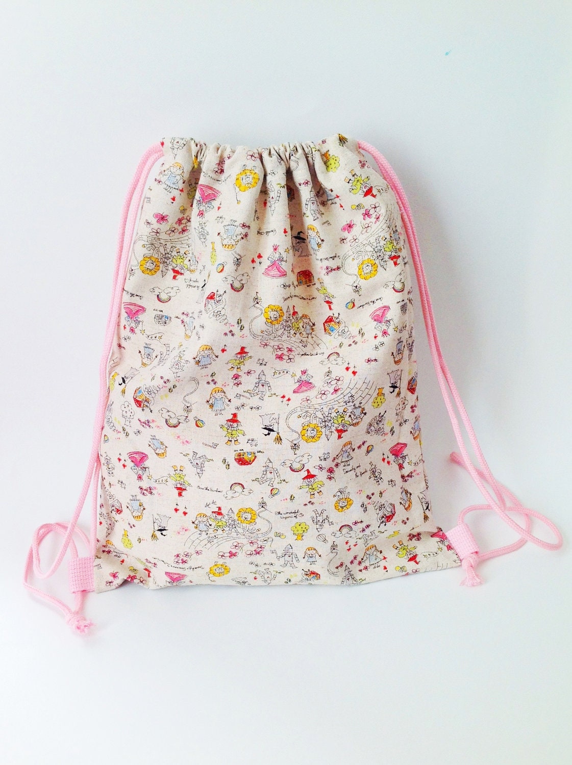 Simple Girls Backpack - Wonderful Wizard of Oz - colorful Japanese design
