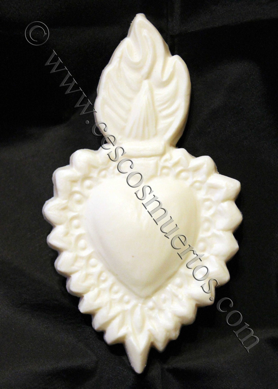 Paint it yourself 4.5inch Urethane Sacred Heart Casting