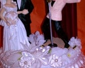 Elvis Wedding Cake Topper Musical In Love and All Shook Up