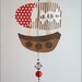 Pirate Ship Chandelier Mobile- baby Mobile- Nursery Mobile- boy