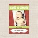 Santa is coming Christmas card, holiday photo card